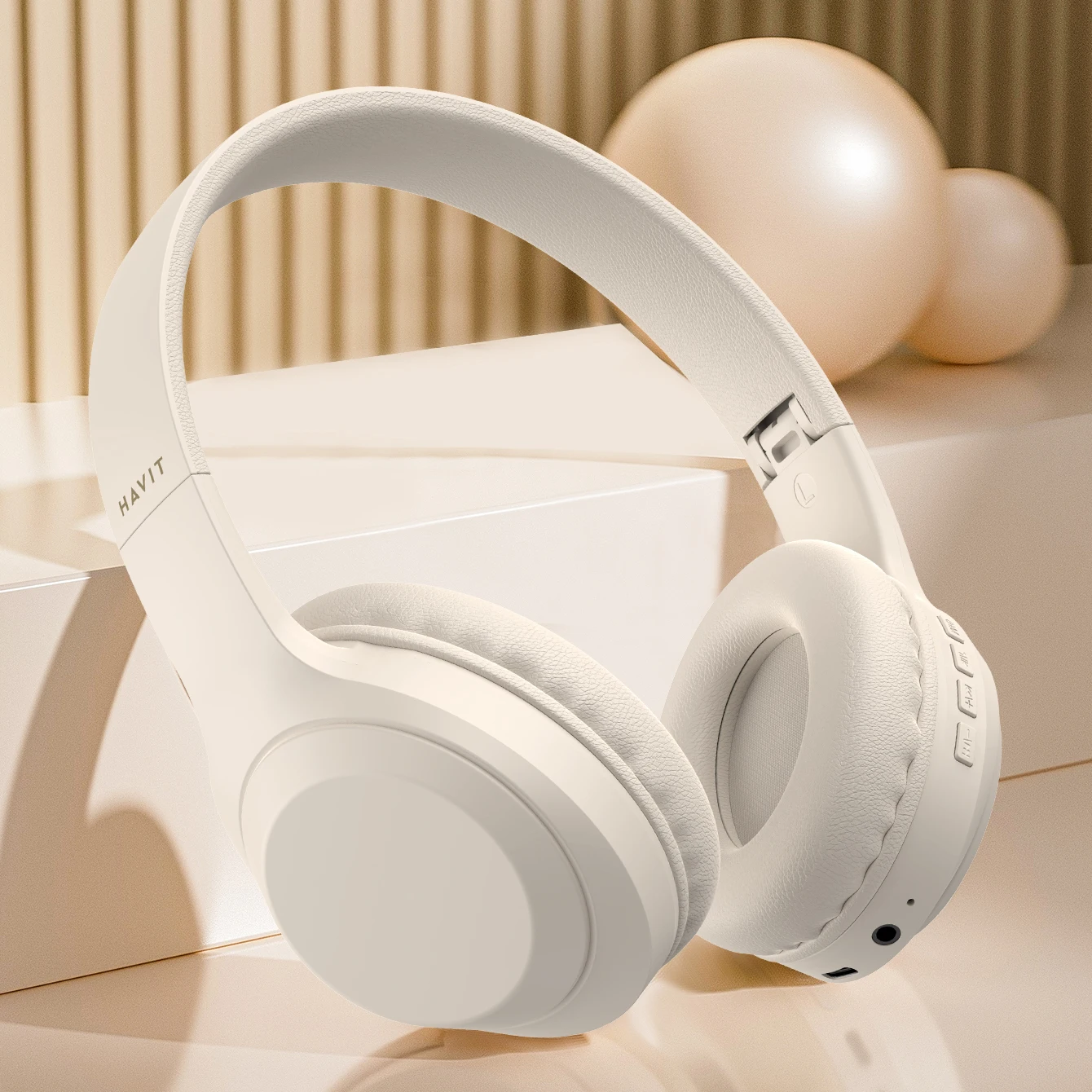 Havit H628BT Wireless Headphone Stereo Foldable Headset Earphone Over-head Wireless Headphones for Indoor Outdoor