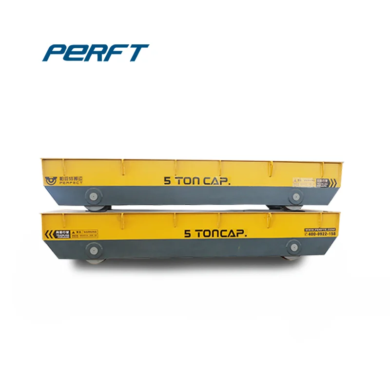 Электрическая моторизованная плита железнодорожная транспортная тележка