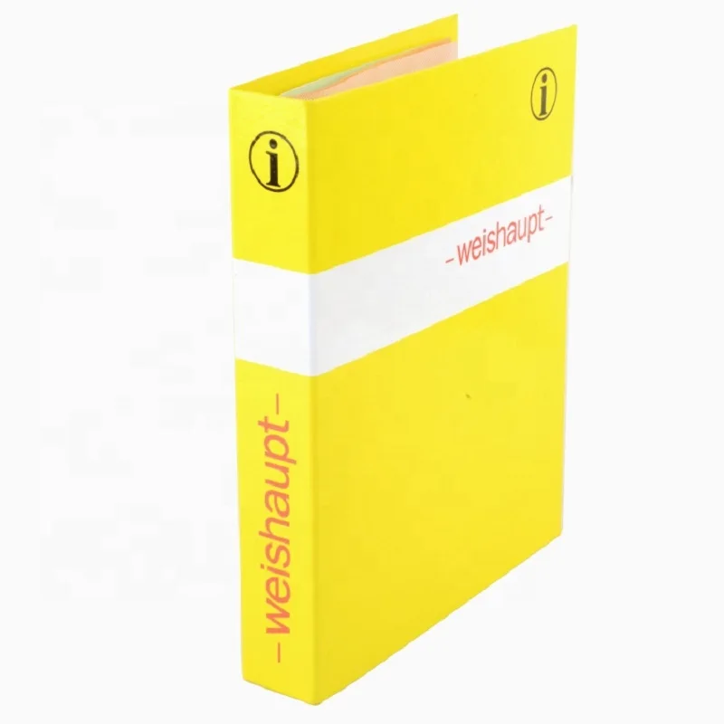 Высококачественная фабричная папка для школьных билетов в твердом переплете от производителя