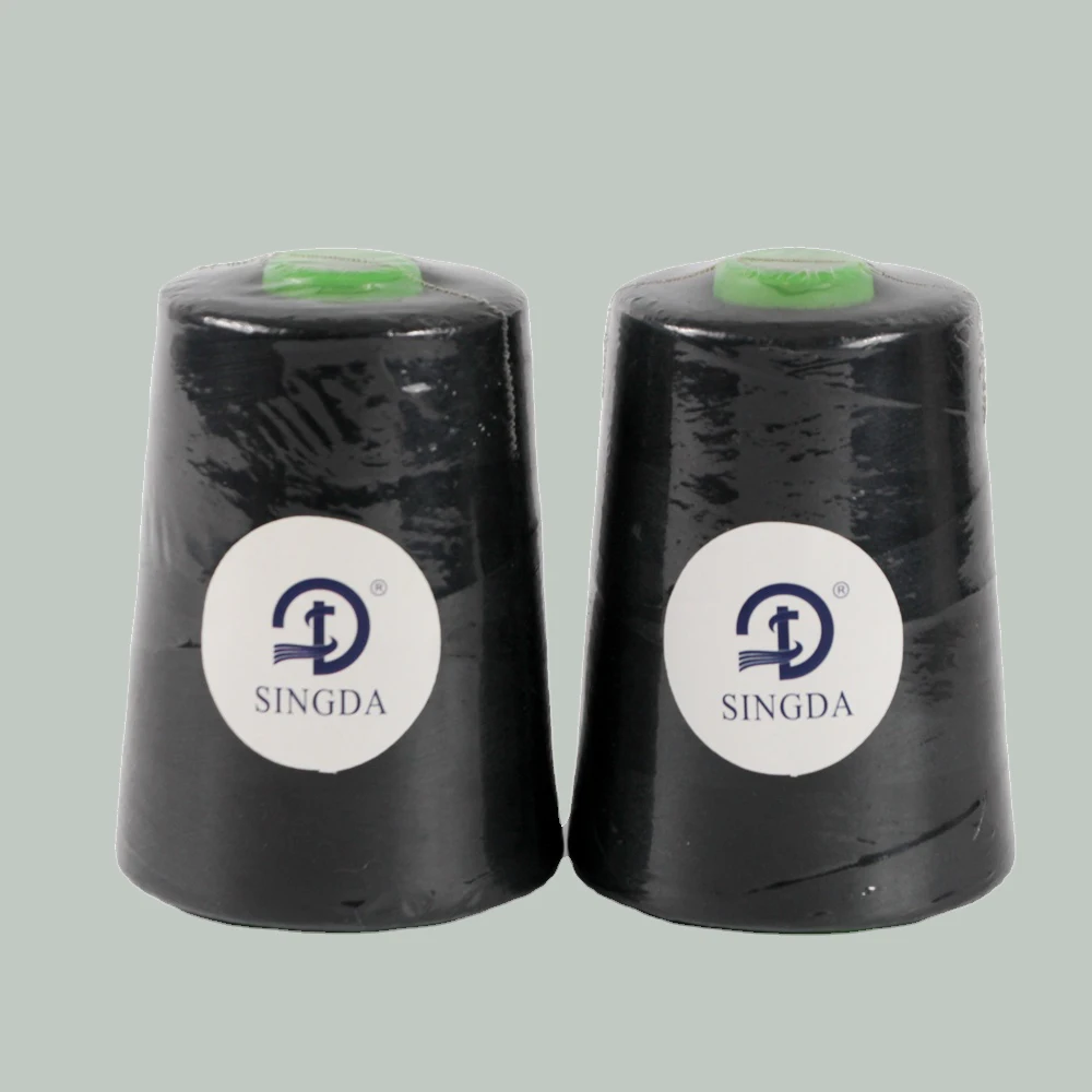 100% Polyester Sewing Thread 20s/2 40s/2 20s/3 5000y Polyester Sewing Thread Hilo 2/40 For Sewing And Knitting