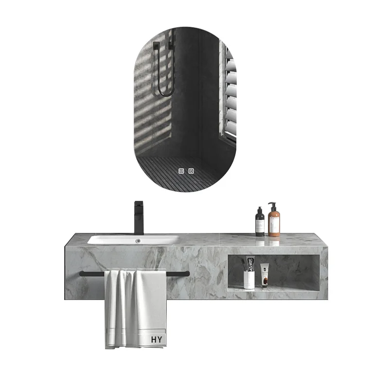 Luxury Modern Long Service Life Superior Quality Cabinet Basin Bathroom Vanity With Factory Price