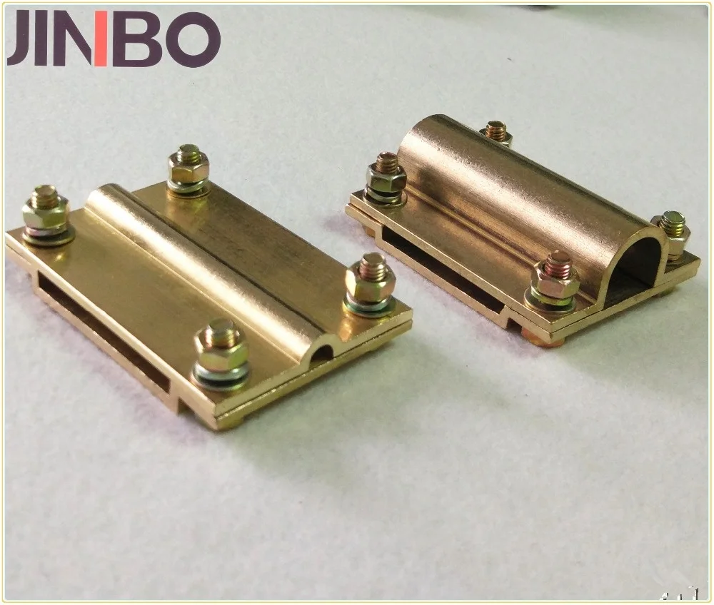 Square Tape Clamp 25x3mm Flat System Copper