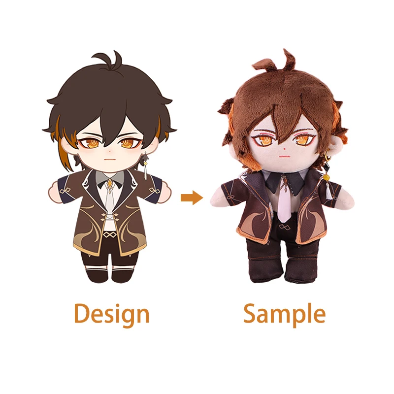 Antique film and television stuffed plush cotton doll custom Chinese style character anime idol plush doll