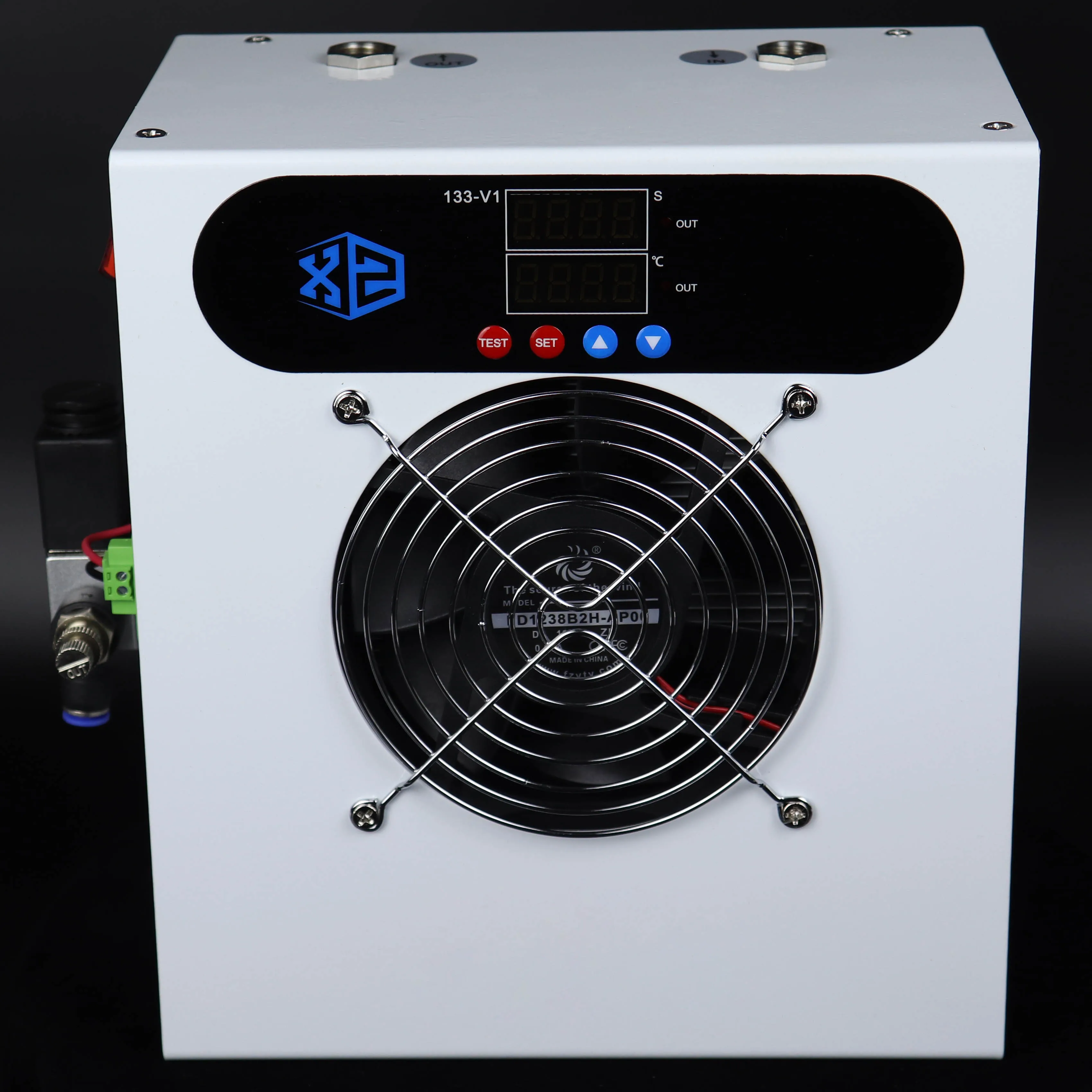 Factory price 210w  electronic semiconductor control mini refrigerant air dryer with 8bar pressure