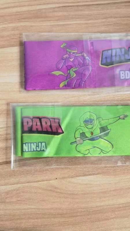 Head Tie  Ninja Karate Headbands for Kids Adjustable Elastic Bandana Sweatbands Athletic Wrap Bands Sports Tennis Basketball