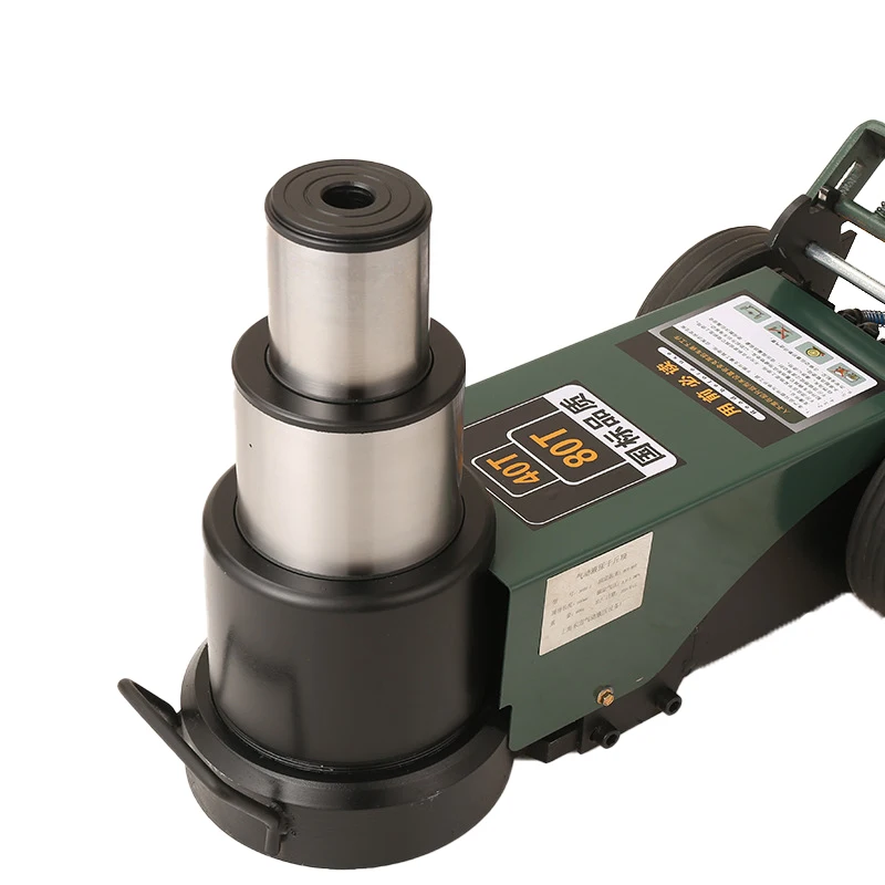 100 Ton Pneumatic Hydraulic Air Floor Jack Heavy Duty Trolley Jack