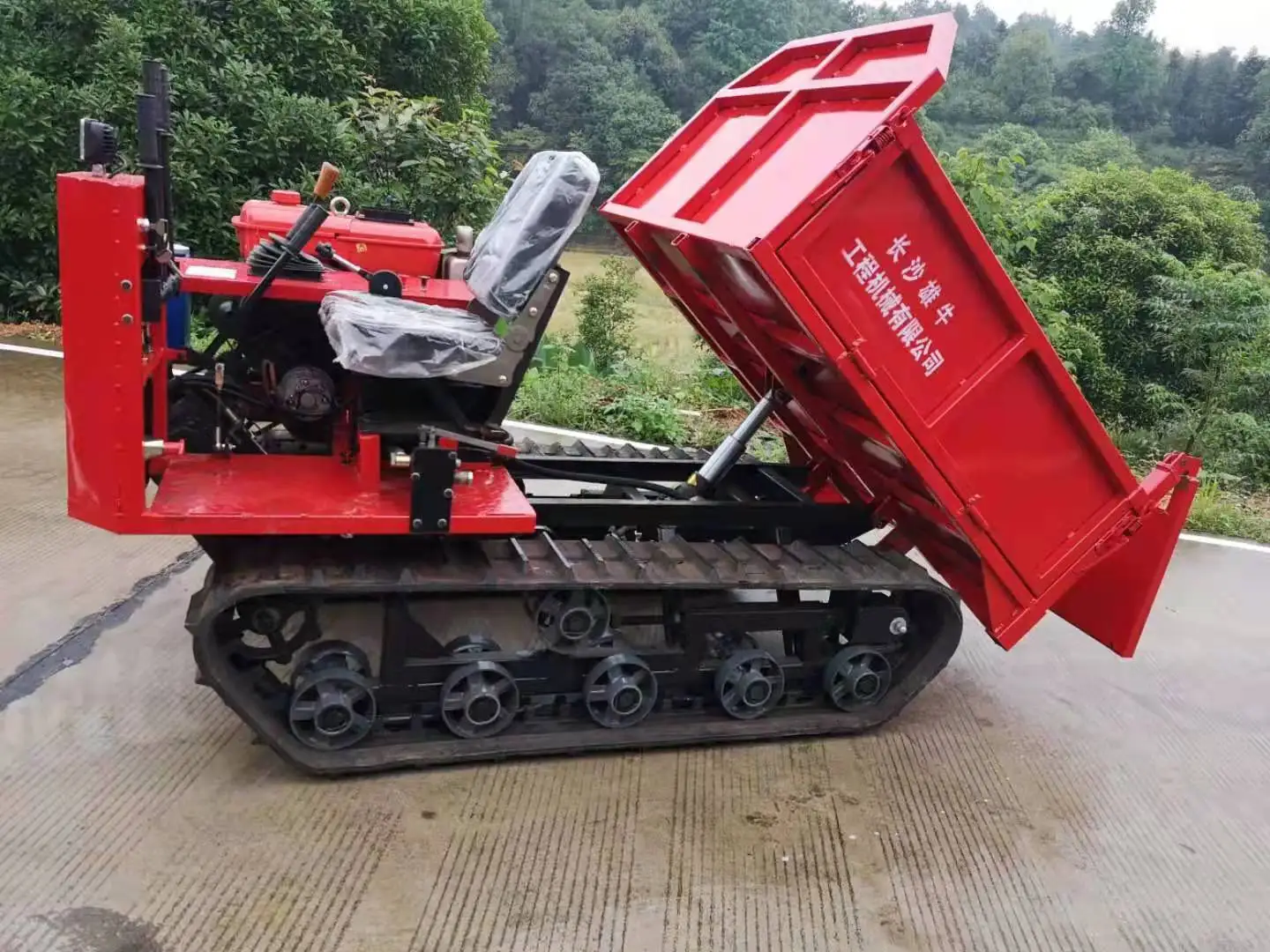 5ton Mini crawler dump truck for transportation for sale