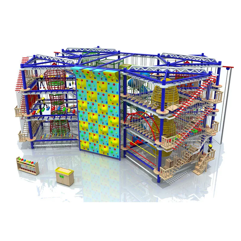 Indoor Amusement Park For Children Adventure Games For Children Climbing Playground Interactive Games Park Maze