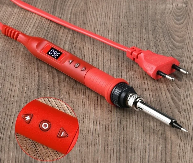 JCD 908U 80W LCD adjustable temperature electric soldering iron constant temperature soldering iron