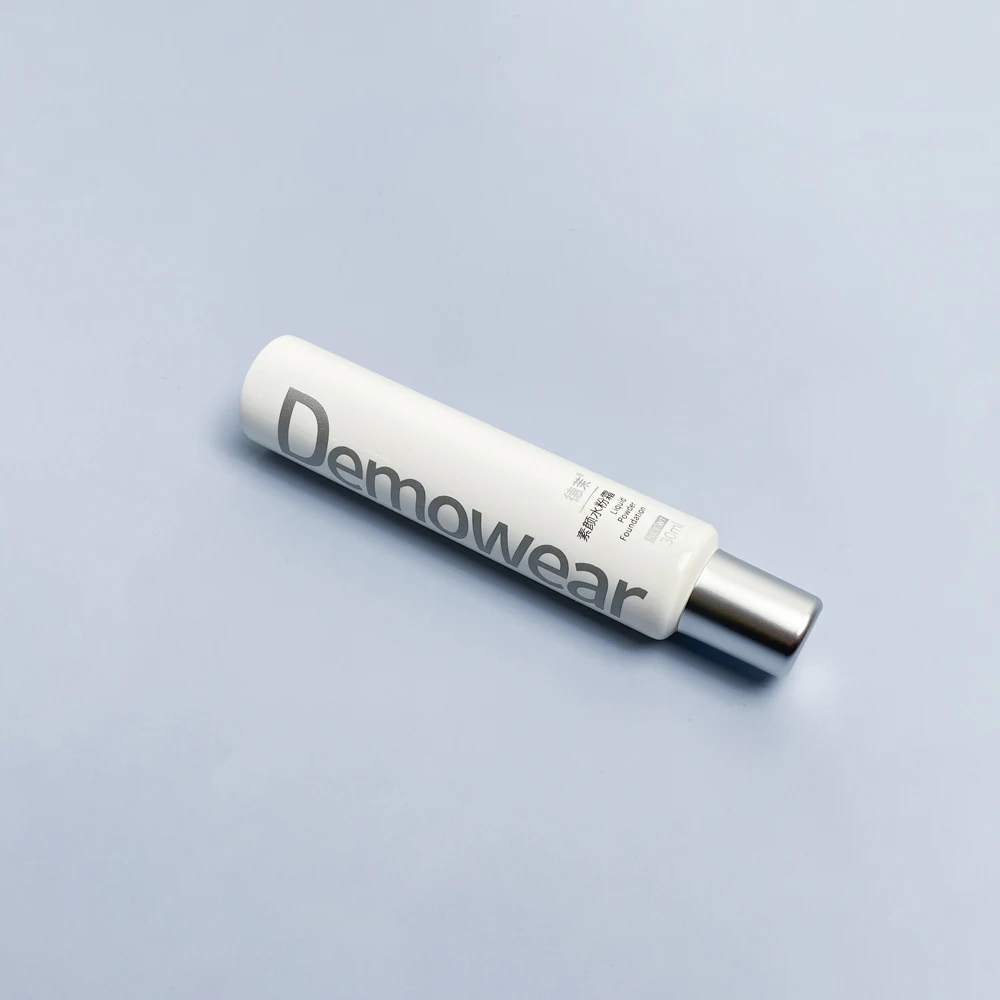 15ml-50ml empty cosmetic plastic hose plastic cosmetic packaging long nozzle tube eye cream cosmetic packaging tube
