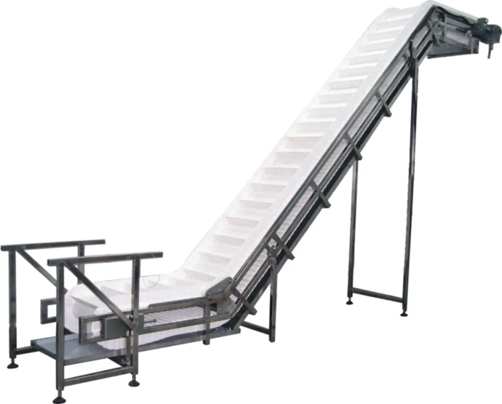 Factory Direct Sales Efficient Handling Tools And Goods Transportation Incline Bucket Conveyor For Sale