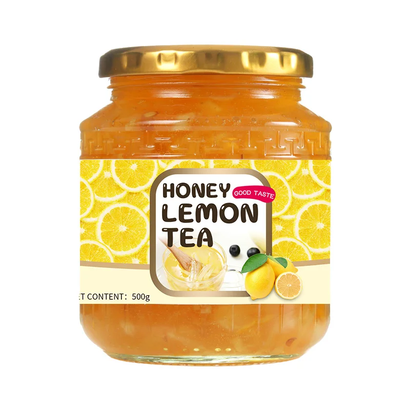 Non addings 100% natural honey lemon tea for breakfast Organic Wholesale honey Storage honey fruit tea