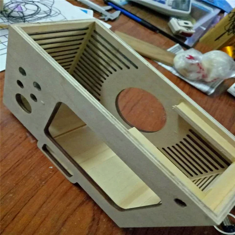 
Black Walnut Solid Wood Speaker Box Audio Headset Box, Custom Made by Manufacturers 