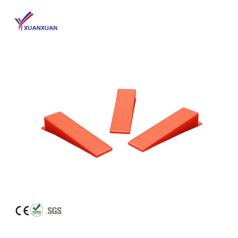 Premium Red Reusable Wedge Tile Leveling System Accessory