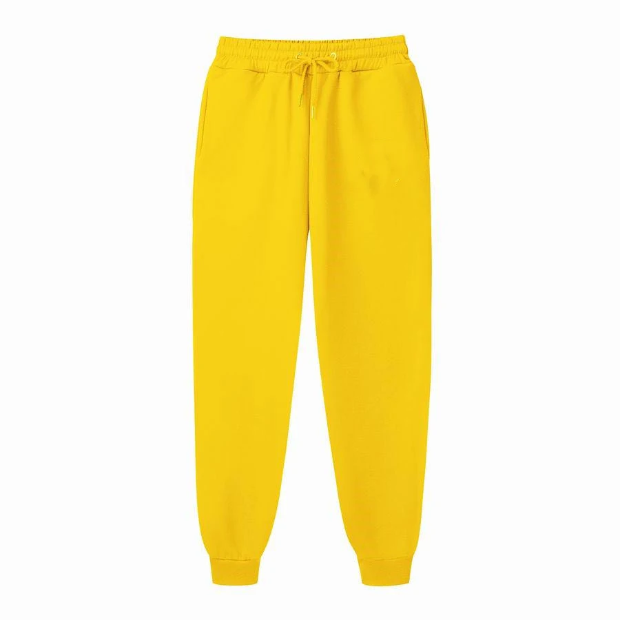 
2020 fashion high quality 13 colors custom jogging pants screen printing plain sweat jogger mens or womens pants 