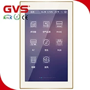  Китайский производитель новинка интеллектуальная система KNX/Bei GVS K-bus KNX сенсорный экран серебристого черного золотого цвета сенсорная панель 3 5 10 1
