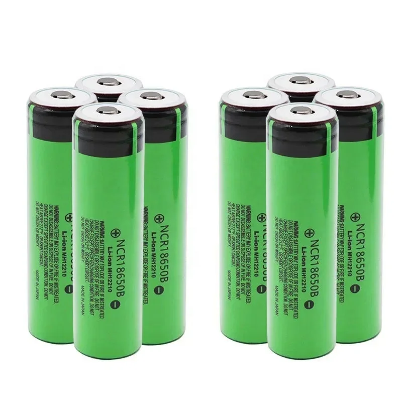 New NCR18650B battery 3400mAh 3.7v lithium ion batteries 18650 suitable for flashlights 18650 battery 3400mah