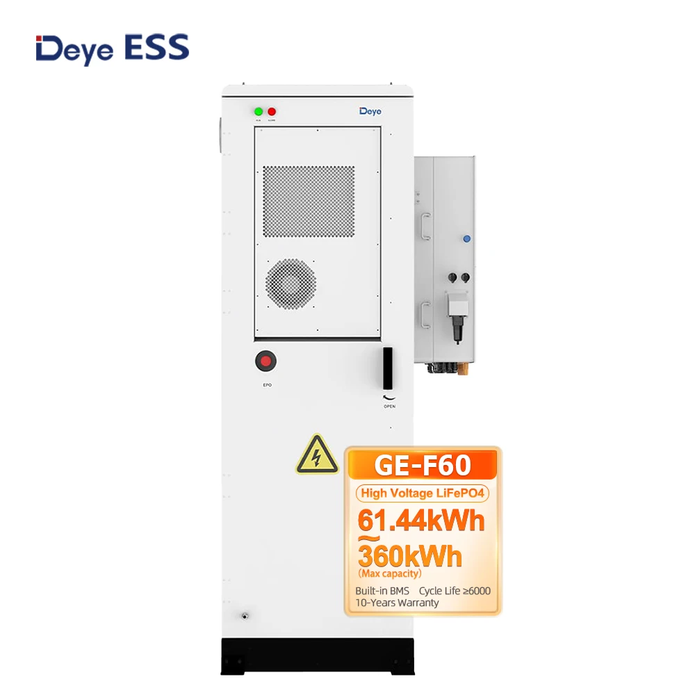 Deye ESS GE-F60 60KWh All In One Hybrid Lithium Outdoor Solar Battery Energy Storage System Battery Container