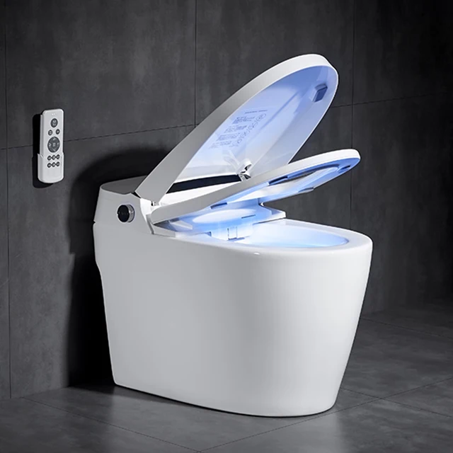 Modern Ceramic Siphonic Flush Commode Color Intelligent Bathroom Smart Bidet Toilet