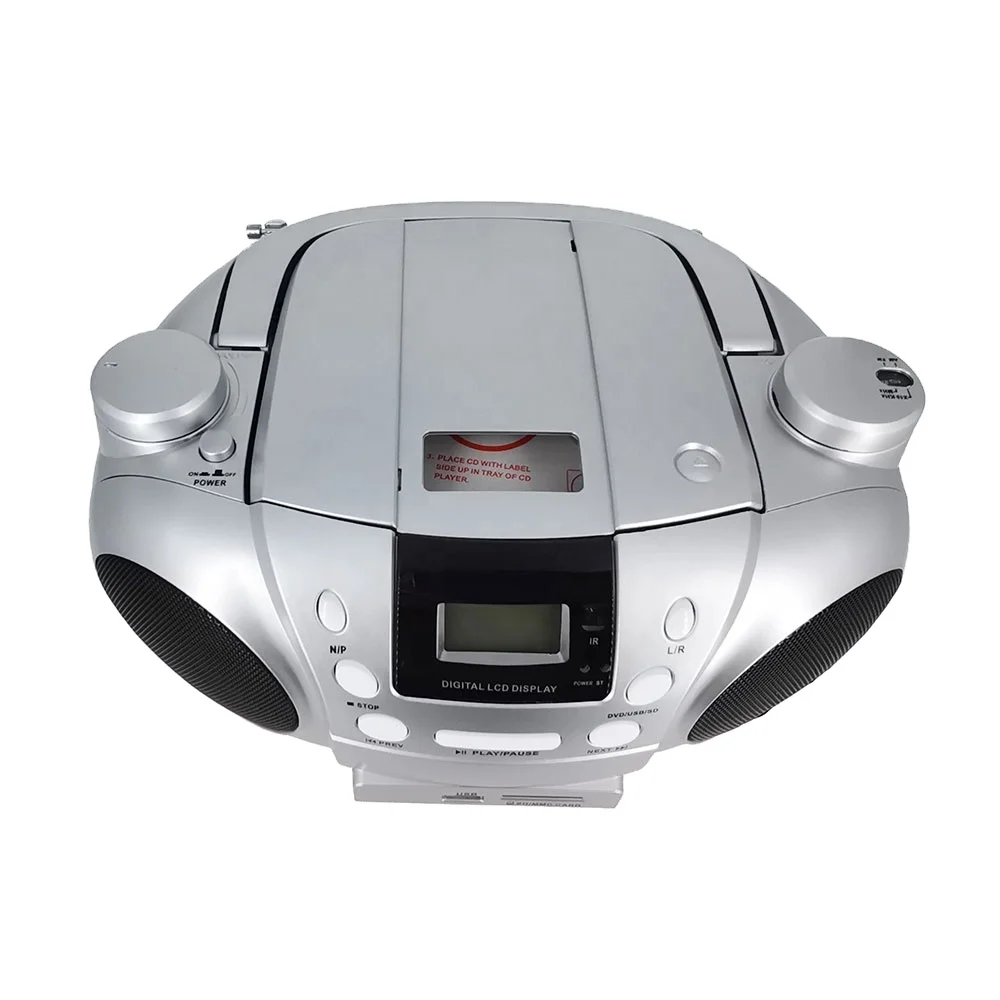 MLK-181DVD Portable DVD players with FM/AM radio rechargeable MP3 Player Retro radio