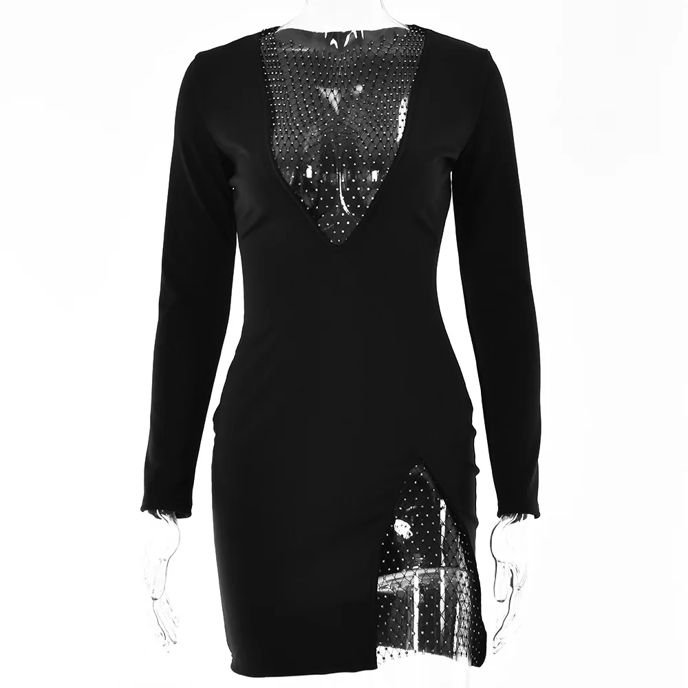 American Autumn New Sexy Casual Dresses Ladies Macallan Clothes Formal Women Sexy Dress