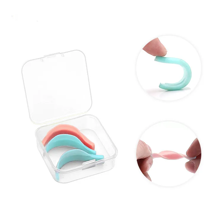 Soft Lash Perming Green Silicone Lash Lift Pad Gel Silicone Anti Slip Silicone Shields Eyelash Perm Lamination Rod Pads Oem