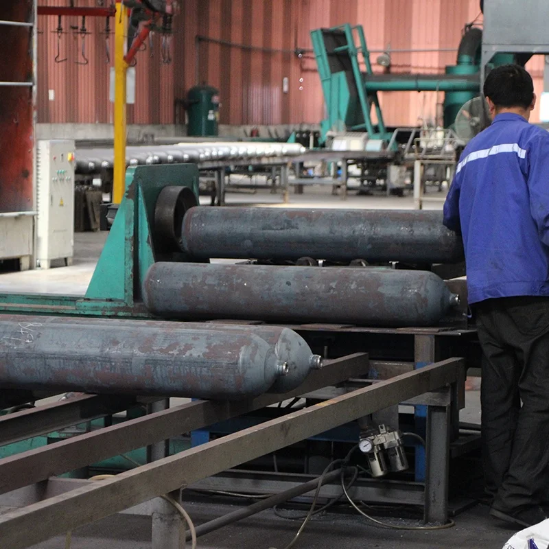 20-90l 150bar 250bar Oxygen Nitrogen Carbon Dioxide Bottle Tank Co2 Industrial Empty Argon Cylinder