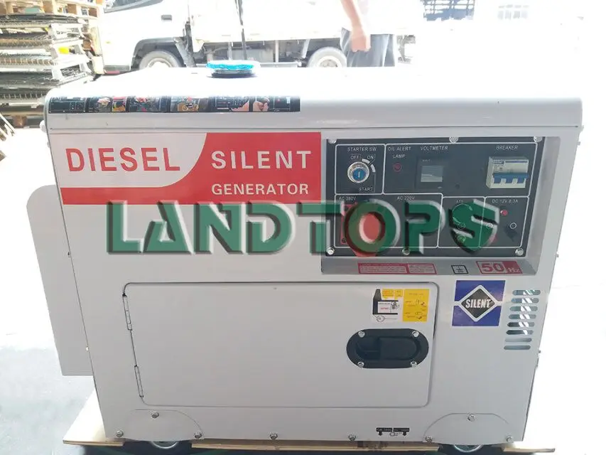 landtop 50/60Hz 10kva silent diesel generator generator for home silent generator 8kw