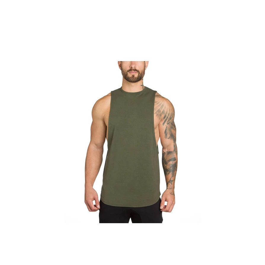
Best polyester wholesale gym singlet for men 