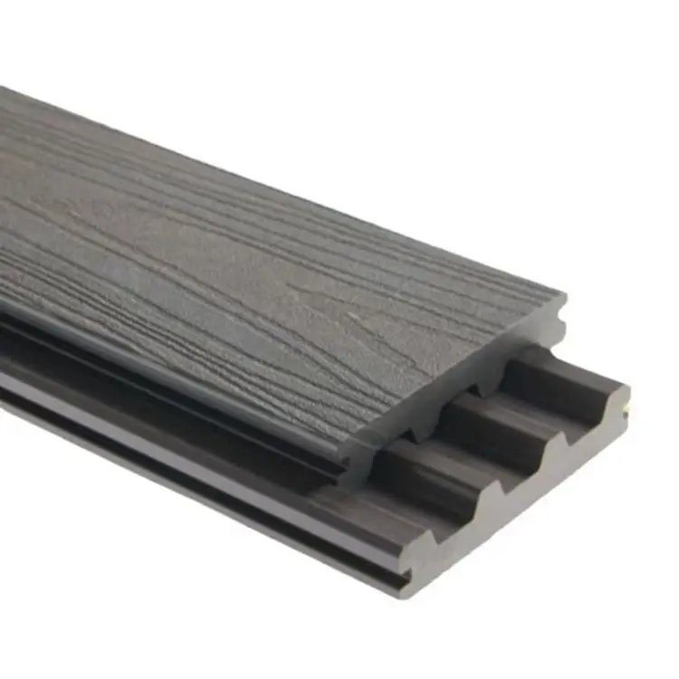 Hot Sale Best Quality Co-Extrusion Wpc Composite Decking Outdoor Bpc Solid Decking Waterproof Co-Extrusion Floor