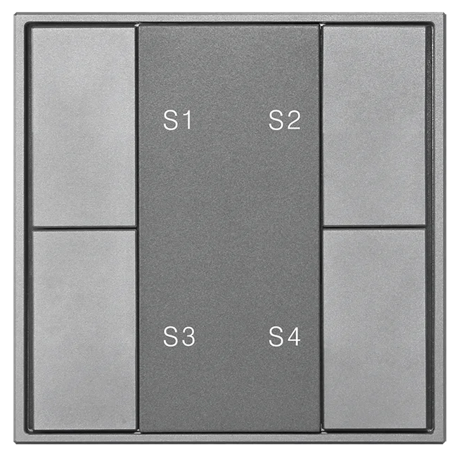 Sunricher 4 keys 4 scenes DALI DT8 Single Color Control Powered by DALI Bus Wall Panel