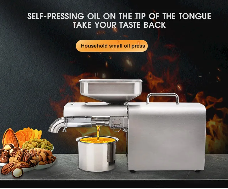 Automatic moringa seed oil extraction machine mini oil press for sale