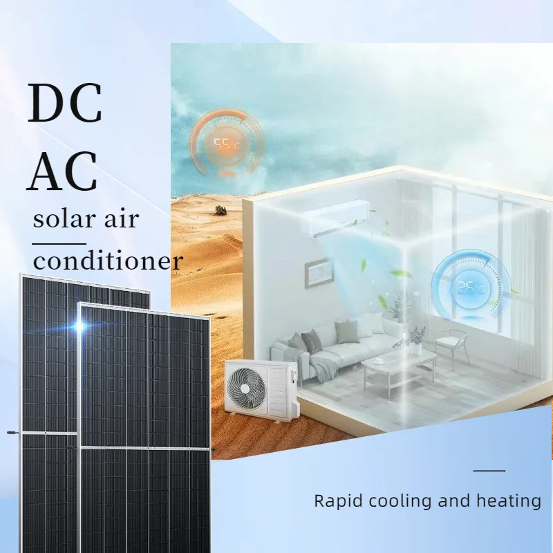 TOP1 Factory Price 24000 Btu AC DC Hybrid 48V Portable Split Units Solar System Air Conditioner
