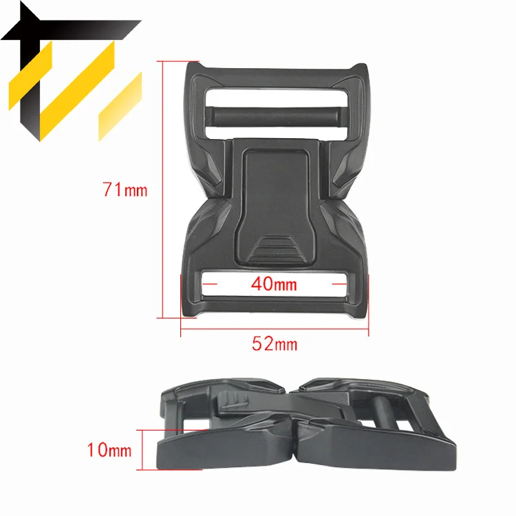 Automatic Quick Release Metal Buckle 40mm Zinc Alloy Tactical Buckle