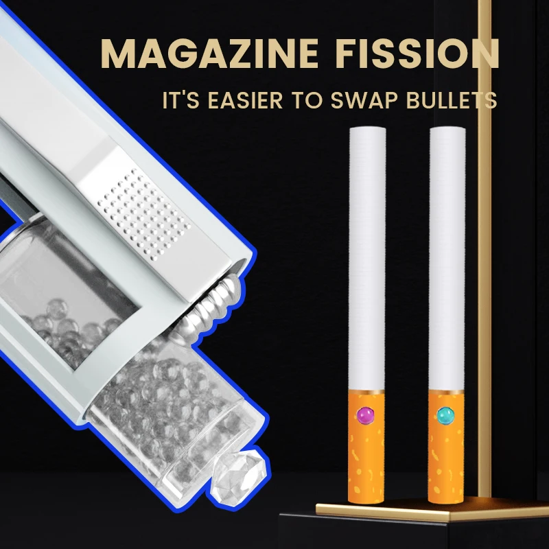 2024 popular smoke burst bead push-rod storage box configure variety flavors cigarette balls