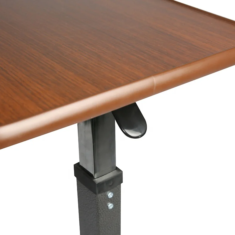 Hospital furniture dinner table set overbed table for patient