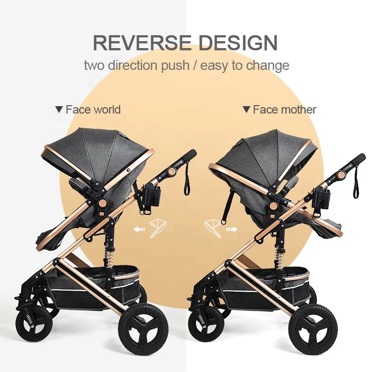 Baby Stroller Combo Car Seat Travel System Wagon S Foldable Baby Pram Baby Pram 3 In 1 European