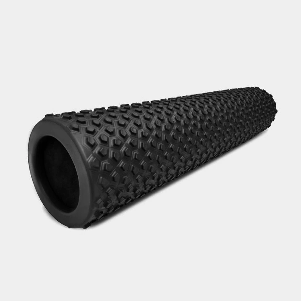 Zhensheng supplier black EVA yoga fitness massage foam roller with logo