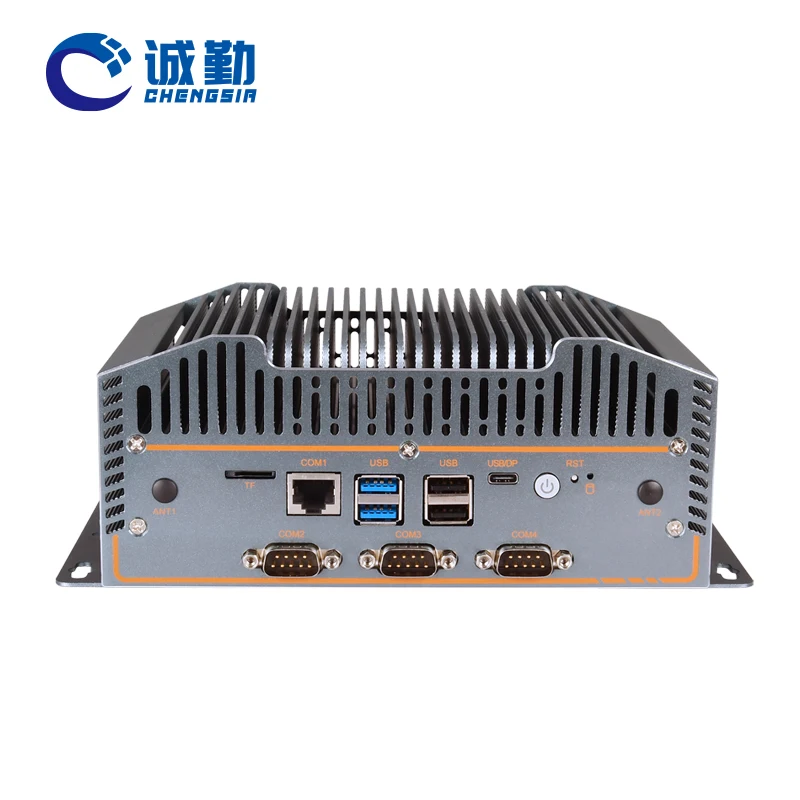 4 *2.5G LAN 6Com N100 Cloud Computing DDR5 X86 Embedded Computer Case Industrial Fanless Mini PC with 12th Gen N95 N200 N305 cpu