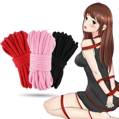 Hot Sale Sex Toys Bdsm Kits Tools Slave Rope Bondage Sexy Rope 5m 10m 20m for Couple playing games