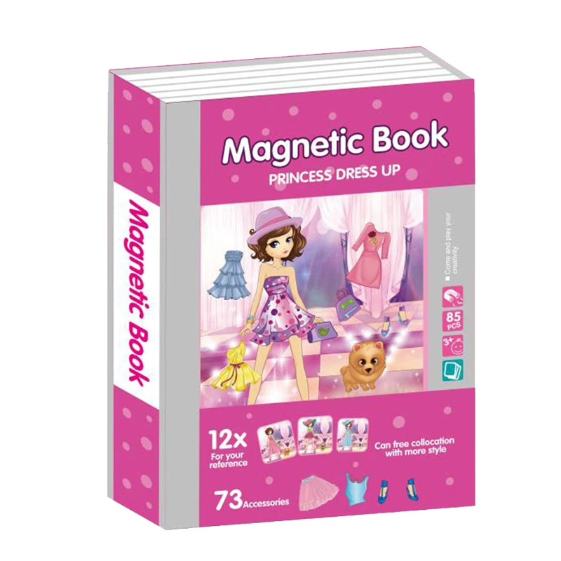 Cheap Custom Design  Book Magnetic Material for Kids