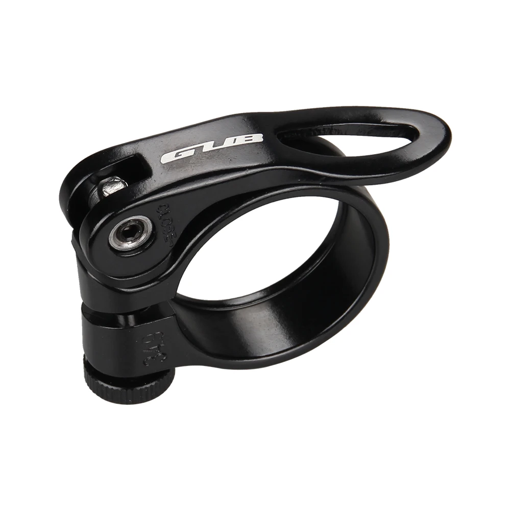 GUB quick disassembly bicycle seat tube sand anodized aluminum alloy 31.8mm / 34.9mm black/red bicycle accessories