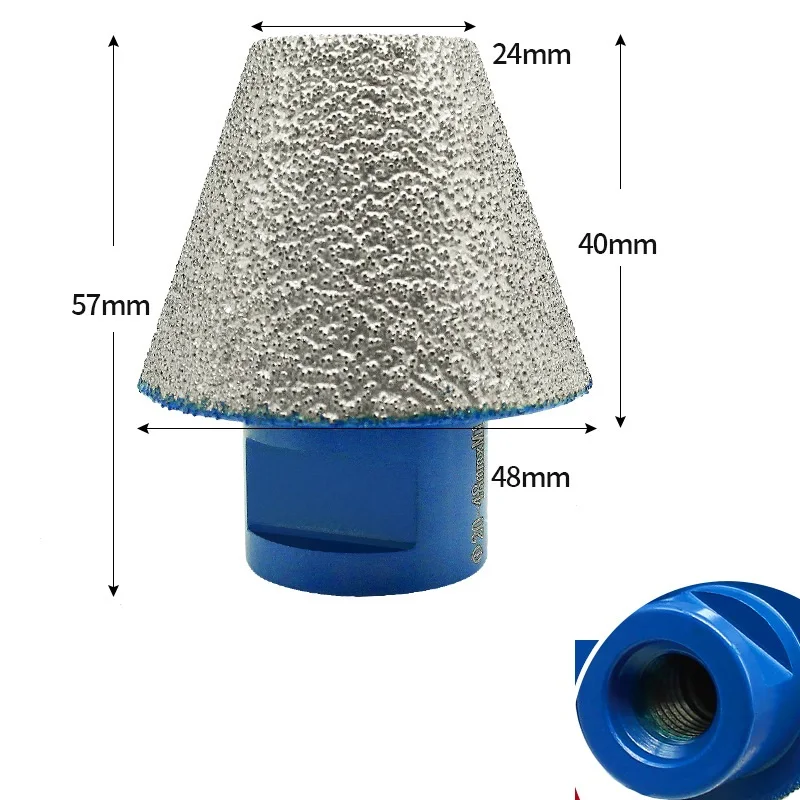 PEX Diamond Beveling Chamfer Ceramic Tile Drill Bits Grinding Wheel Milling Beveling Drill Bit Chamfer Bits