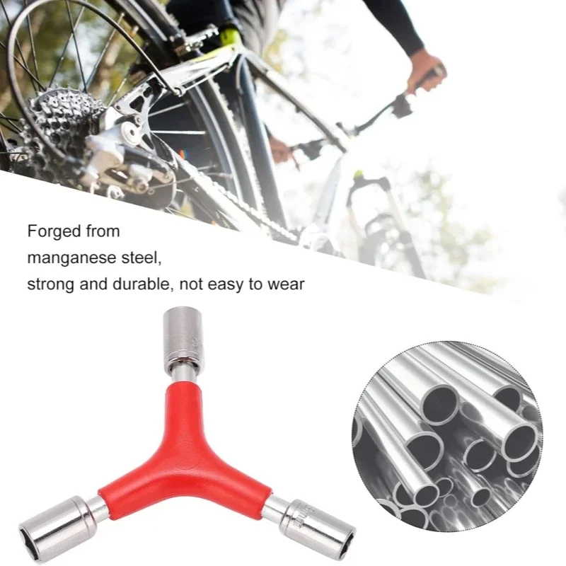 Bicycle portable hexagonal socket wrench bicycle triangular effortless wrench high hardness triangular hexagonal wrench