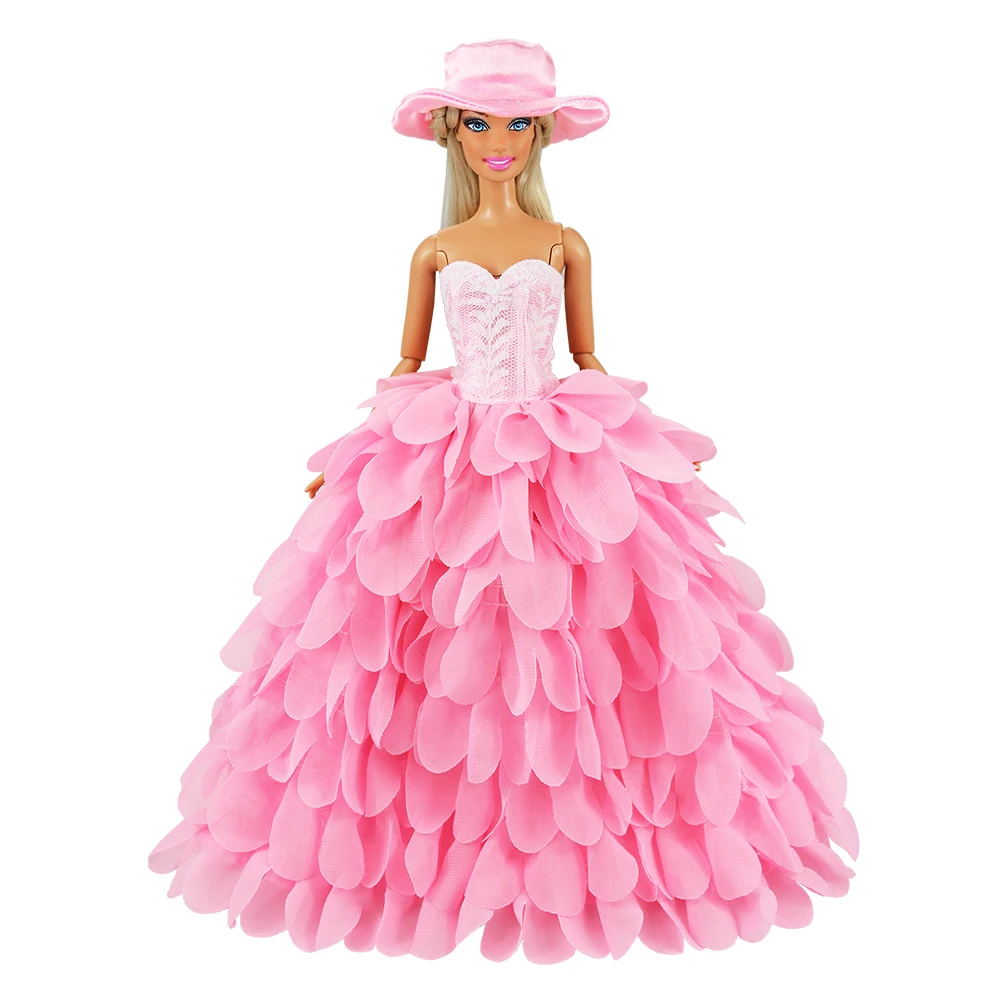 Fashion Handmade 2 Items/Doll Accessories Kids Toys Wedding Party Dresses For 11.5 inch Girl Doll Dressing Game DIY Present