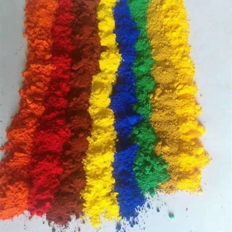 Manufacturers Supply Road Color Brick Construction Iron Oxide Color Pigment Iron Oxide Yellow For Paint