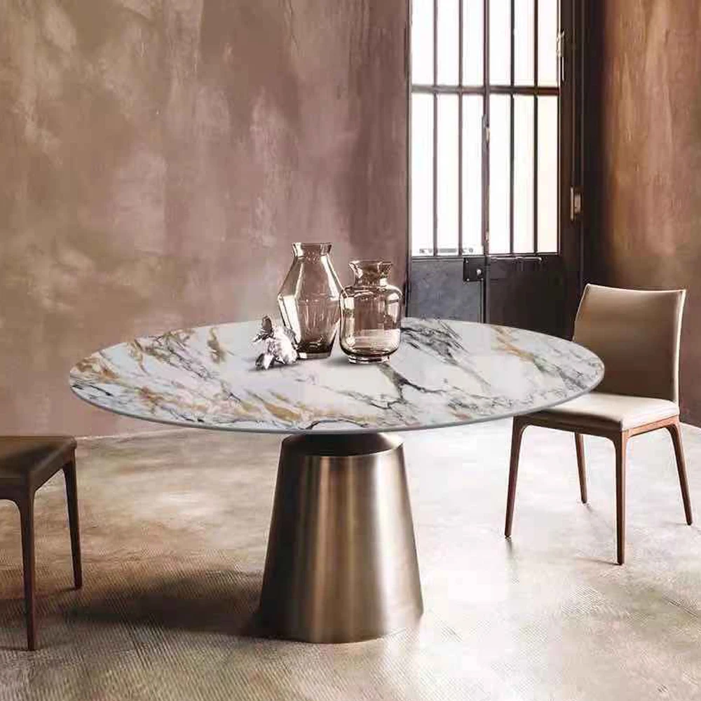 Modern Design Cheap Dining Room Furniture Top Black Dining Table 6 Seats Dining Room Table Set Table Metal Legs Glass Style Type