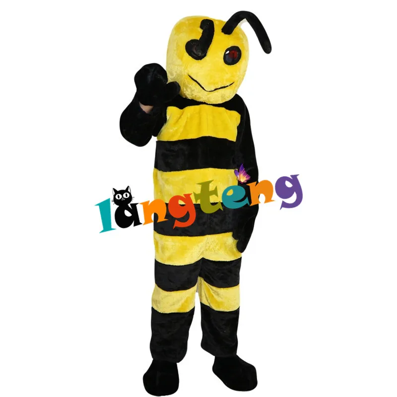 531 Cartoon Halloween Cosplay Party Christmas Yellow Bee Mascot Costumes