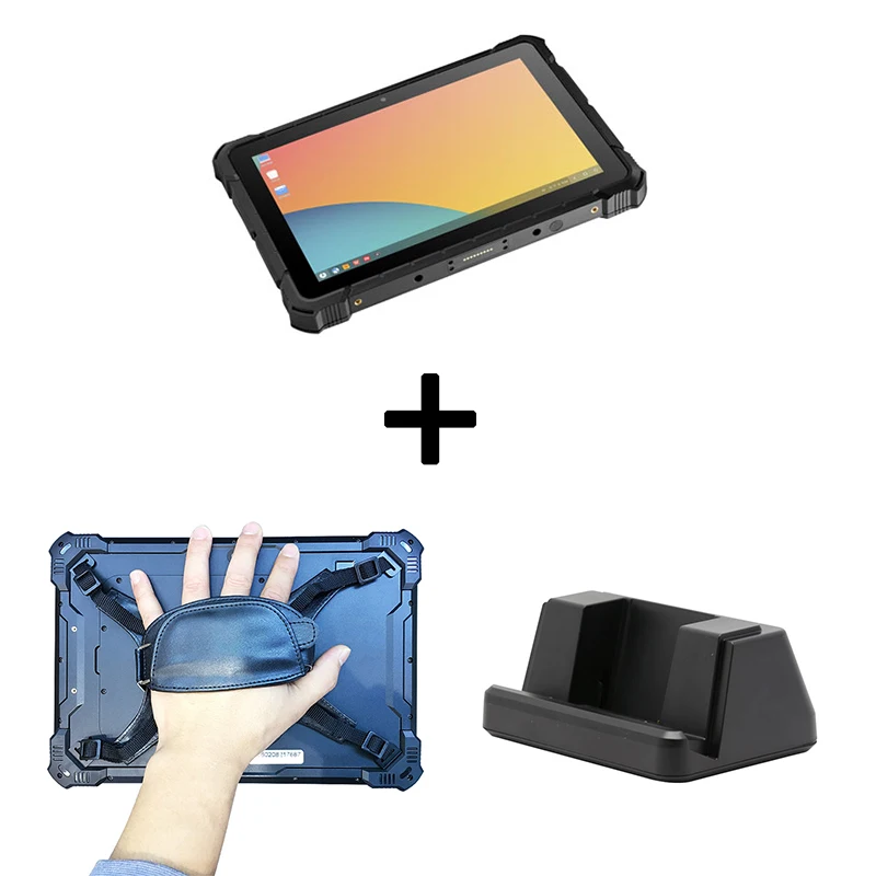 PIPO 10 Inch IP67 Industrial Rugged Tablet Android With Ethernet Port/RS232/Fingerprint/NFC/2D Scanner android tablet rugged