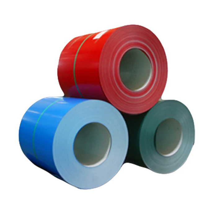 RED Blue RAL series Color Coated Steel Coil Sheet PPGI/PPGL metal sheet prepainted PE/PVDF/HDP